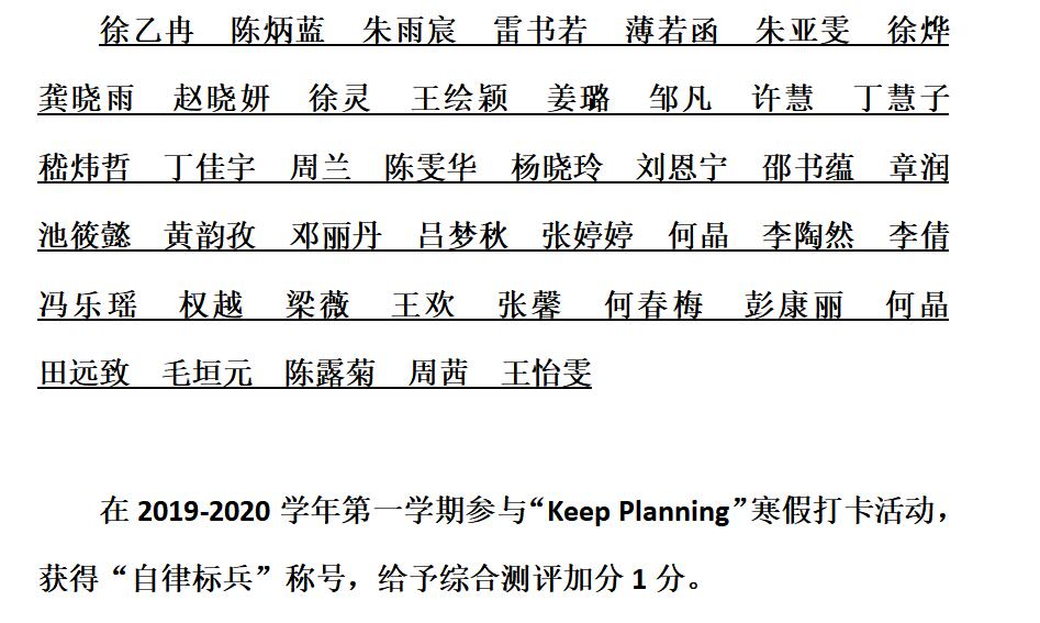 生科“keep planning”寒假打卡活动“自律标兵”.jpg